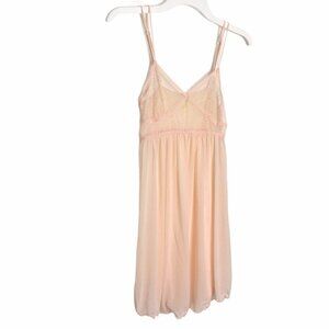 HONEYDEW INTIMATES Romantic Pink Lace Chemise S